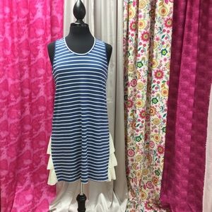 Stripes & Ruffles Dress